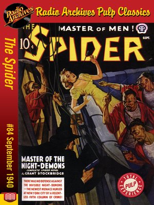 cover image of The Spider #84
